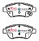 DBA Street Series Ceramic Brake Pads 123mm x 53.6mm DB1712SS - Front