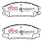 DBA Street Series Ceramic Brake Pads 149.1mm x 58.1mm DB1745SS - Front