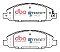 DBA Street Series Semi-Metallic Brake Pads 168.7mm x 58.2mm DB1769SS - Front