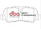 DBA Street Performance Brake Pads 116.6mm x 46.5mm DB1781SP - Rear