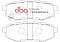 DBA Brake Kit - 4000 Series T3 Slotted & Xtreme Performance Brake Pads (2x DBA42659S-10 + DB1789XP) DBA42659S-10-1789XP
