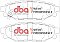 DBA Brake Kit - 4000 Series T3 Slotted & Xtreme Performance Brake Pads (2x DBA42659S-10 + DB1803XP) DBA42659S-10-1803XP