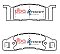 DBA Street Series Ceramic Brake Pads 177.9/182.8mm x 55.7/60.3mm DB1807SS - Front