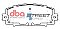 DBA Street Series Ceramic Brake Pads 122.7mm x 49.5mm DB1820SS - Front