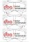 DBA Xtreme Performance Brake Pads 143.6mm x 83mm DB1838XP - Front