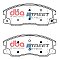 DBA Street Series Ceramic Brake Pads 149.2mm x 62.1mm DB1850SS - Front
