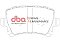 DBA Brake Kit - 4000 Series T3 Slotted & Xtreme Performance Brake Pads (2x DBA42807S + DB1865XP) DBA42807S-1865XP