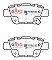 DBA Street Series Ceramic Brake Pads 101.9mm x 46mm DB1914SS - Rear
