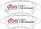 DBA Street Performance Brake Pads 110.6mm x 41.4mm DB1919SP - Rear