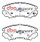 DBA Street Series Ceramic Brake Pads 131.4mm x 59.9mm DB1924SS - Front