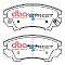 DBA Street Series Ceramic Brake Pads 142mm x 66.3mm DB1925SS - Front