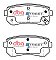 DBA Street Series Ceramic Brake Pads 93.1mm x 41.1mm DB1943SS - Rear
