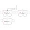 DBA Street Performance Brake Pads 155/156.2mm x 73.5/75.2mm DB1947SP - Front