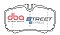 DBA Street Series Semi-Metallic Brake Pads 109.5mm x 63.6mm DB1955SS - Rear
