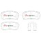 DBA Street Performance Brake Pads 110.6mm x 47.8mm DB1957SP - Rear