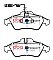 DBA Street Series Semi-Metallic Brake Pads 156.5mm x 64.6mm DB1959SS - Front