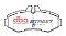 DBA Street Series Semi-Metallic Brake Pads 134.2mm x 64.5mm DB1986SS - Front