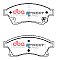DBA Street Series Ceramic Brake Pads 148mm x 60.3mm DB1989SS - Front