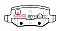 DBA Street Series Ceramic Brake Pads 95.5mm x 41.4mm DB2020SS - Rear