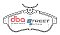 DBA Street Series Ceramic Brake Pads 129mm x 56.3mm DB2043SS - Front