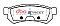 DBA Street Series Ceramic Brake Pads 103.8mm x 39.1mm DB2056SS - Rear