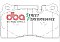 DBA Street Performance Brake Pads 131.7mm x 77.3mm DB2073SP - Front