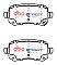 DBA Street Series Ceramic Brake Pads 116.7mm x 52.3mm DB2152SS - Rear