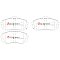 DBA Street Performance Brake Pads 137.8mm x 56.7mm DB2174SP - Front