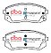 DBA Street Series Ceramic Brake Pads 137.8mm x 56.7mm DB2174SS - Front