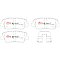 DBA Street Performance Brake Pads 116.9mm x 48.2mm DB2178SP - Rear
