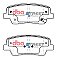 DBA Street Series Ceramic Brake Pads 116.9mm x 48.2mm DB2178SS - Rear