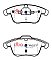 DBA Street Series Ceramic Brake Pads 155.3/155.2mm x 66.7/71.9mm DB2184SS - Front