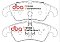 DBA Brake Kit - 4000 Series T3 Slotted & Xtreme Performance Brake Pads (2x DBA42832S + DB2186XP) DBA42832S-2186XP