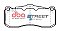 DBA Street Series Ceramic Brake Pads 162.5mm x 73.6mm DB2195SS - Front