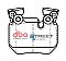 DBA Street Series Ceramic Brake Pads 85.2mm x 76.2mm DB2196SS - Rear