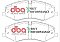 DBA Street Performance Brake Pads 192.5mm x 72.5mm DB2203SP - Front