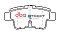 DBA Street Series Ceramic Brake Pads 101.8mm x 47.4mm DB2220SS - Rear