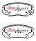 DBA Street Series Ceramic Brake Pads 131.3mm x 59.7mm DB2265SS - Front
