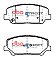 DBA Street Series Ceramic Brake Pads 140.7mm x 59.9mm DB2270SS - Front