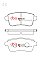 DBA Race Performance Brake Pads 106mm x 45.6mm DB2277RP - Rear