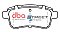 DBA Street Series Ceramic Brake Pads 106.1mm x 45.4mm DB2277SS - Rear
