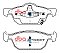 DBA Street Series Ceramic Brake Pads 155.1/155.1mm x 62.5/55.3mm DB2308SS - Front