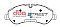 DBA Street Series Semi-Metallic Brake Pads 171.8mm x 68.6mm DB2328SS - Front