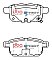 DBA Street Series Ceramic Brake Pads 98.8mm x 40mm DB2364SS - Rear