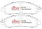 DBA Brake Kit - 4000 Series T3 Slotted & Xtreme Performance Brake Pads (2x DBA42182S + DB2374XP) DBA42182S-2374XP