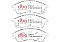 DBA Brake Kit - Street Series En-Shield Plain & Street Performance Brake Pads (2x DBA2137E + DB2379SP) DBA2137E-2379SP