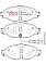 DBA Brake Kit - 4000 Series T3 Slotted & Xtreme Performance Brake Pads (2x DBA43042S + DB2383XP) DBA43042S-2383XP