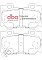DBA Xtreme Performance Brake Pads 99.8mm x 59.6mm DB2401XP - Rear