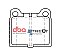 DBA Street Series Ceramic Brake Pads 61.9mm x 56.4mm DB2SS - Rear