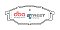 DBA Street Series Ceramic Brake Pads 142.8mm x 55.3mm DB318SS - Front